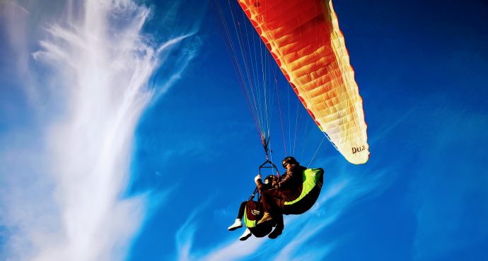 Vuelo en parapente