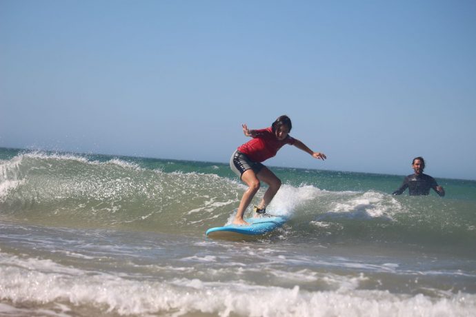 clases de Surf en el Palmar de Vejer